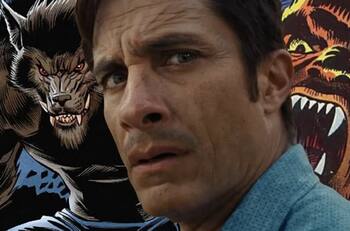 “Hombre lobo por la noche”: así luce el mexicano Gael García en la nueva producción