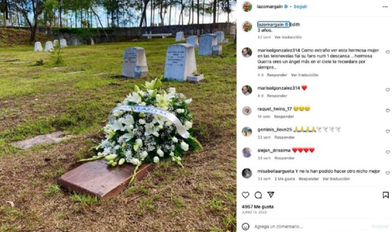 Tumba de Edith González