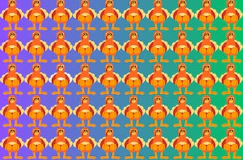Test Visual: Solo el 10% de las personas encuentran los 3 pavos diferentes