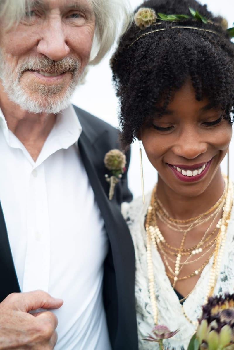 Roger Waters La leyenda del rock de 78 años se casó por quinta vez. - Créditos: Twitter