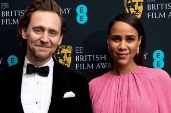 Tom Hiddleston y su prometida Zawe Ashton esperan a su primer hijo juntos