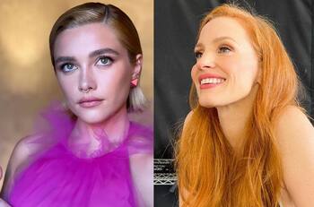“Son unos hombres vulgares”: Jessica Chastain muestra su apoyo a Florence Pugh