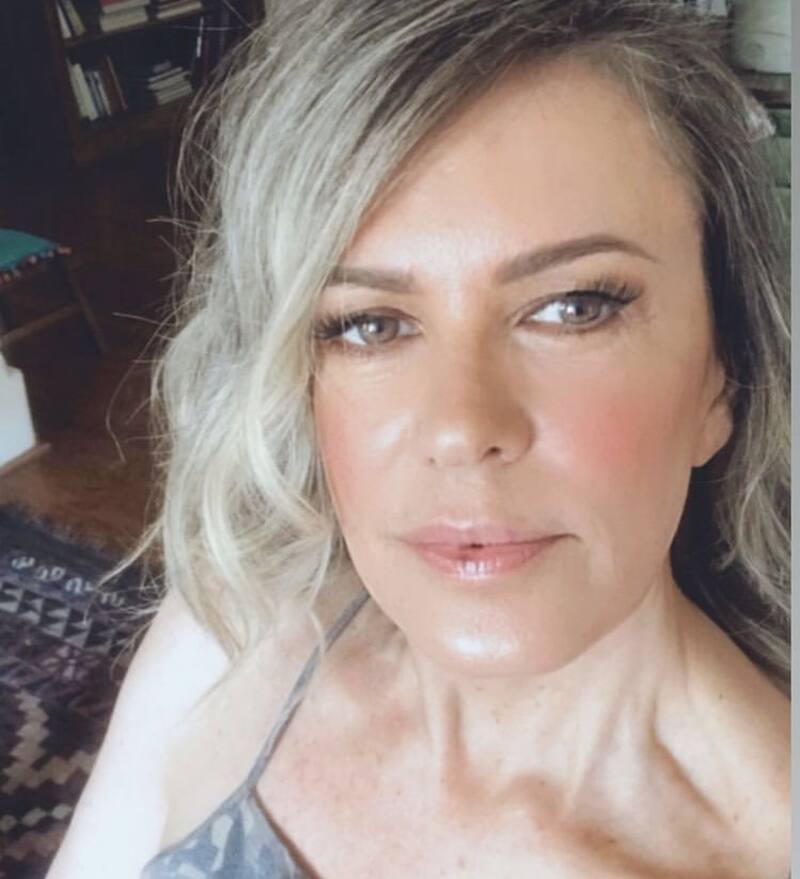 Rebecca de Alba La conductora se encuentra hospitalizada, pero su estado no es de gravedad - Créditos: Instagram @dealbarebecca