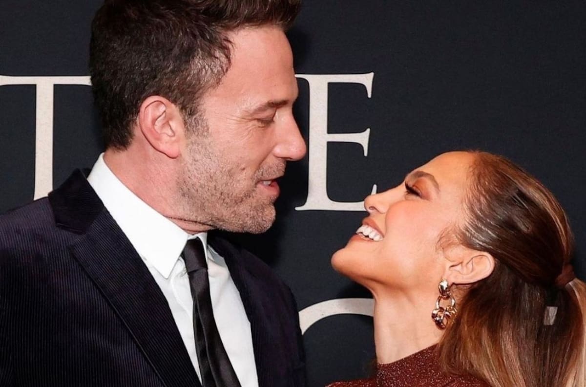 JLo y Ben Affleck derrochan amor en la premier de "The Last Duel"