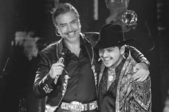Alejandro Fernández y Christian Nodal: así rinden homenaje al rey de las rancheras Vicente Fernández