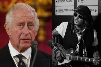 Johnny Depp así se burló del rey Carlos III y Camilla Parker en un programa en vivo