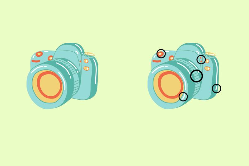 Aquí están las cinco diferencias entre las cámaras, ¿las habías visto?