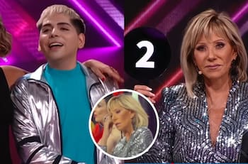 ¡Indignada! Así fue la reacción en vivo de Raquel Argandoña al escuchar que Diego Pánico ganó repechaje de Fiebre de Baile