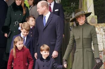 Los príncipes de Gales comparten el dibujo navideño del príncipe George