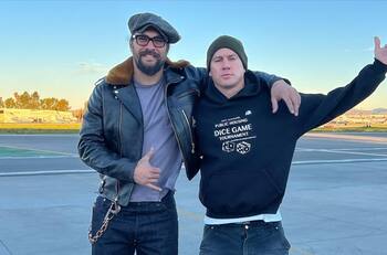 Jason Momoa y Channing Tatum demuestran su apoyo a Zoe Kravitz en "The Batman"