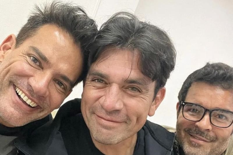 Jorge Salinas, Cristián de la Fuente y Pablo Montero Los actores son parte del montaje "Los amantes perfectos" - Créditos: Internet