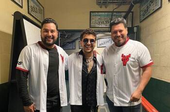 Christian Nodal y Banda MS revelan a Adamari Lopez todo sobre "La Sinvergüenza", su nueva colaboración musical