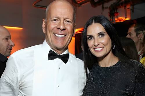 Demi Moore La actriz ha decidido mudarse a la casa de su ex esposo, Bruce Willis para cuidar de él - Créditos: Internet