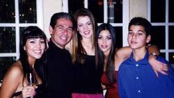 Kourtney y Khloé Kardashian celebran el cumpleaños de su difunto padre