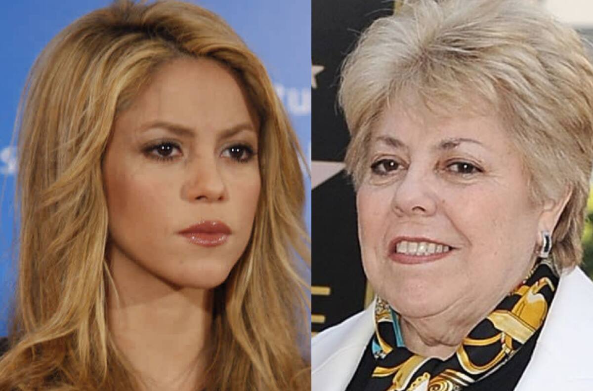Shakira estaría molesta con su madre quién reveló una reconciliación entre ella y Piqué