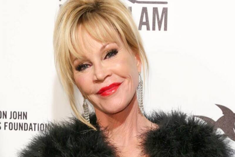 Melanie Griffith La actriz de 63 años padeció cáncer en la piel. - Créditos: Twitter