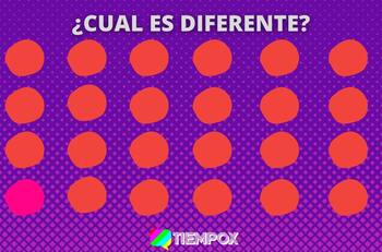 Acertijo visual: Encuentra el círculo distinto en tan sólo 10 segundos