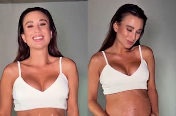 VIDEO | Tita Ureta reveló con tierno y emotivo registro el sexo de su bebé