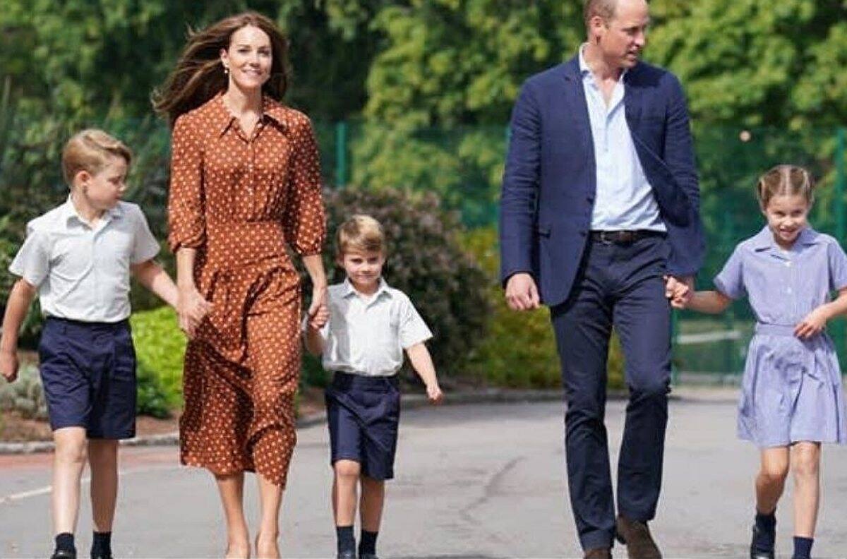 Hijos de Kate Middleton y el príncipe William hacen amigos en su colegio nuevo