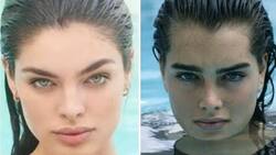 Nadia Ferreira y su increíble parecido a Brooke Shields