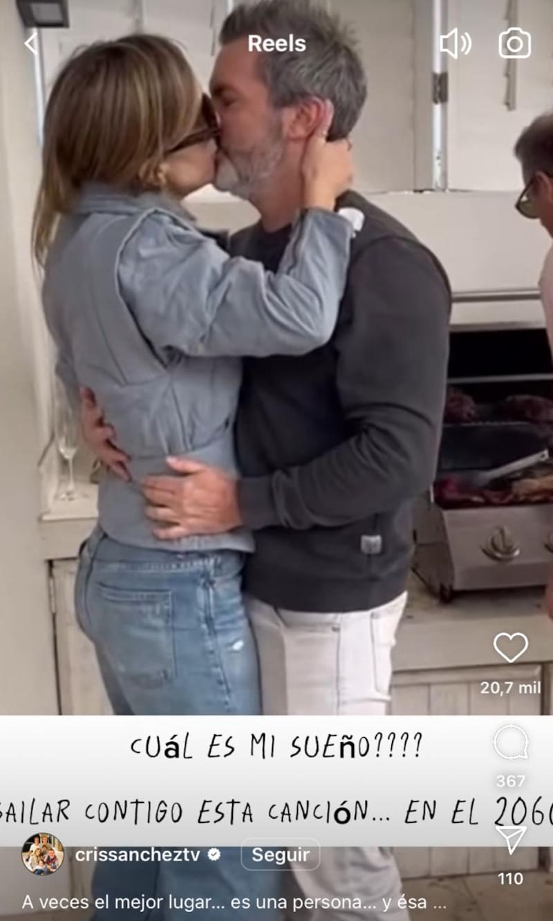 Diana Bolocco y Cristián Sánchez celebran San Valentín.