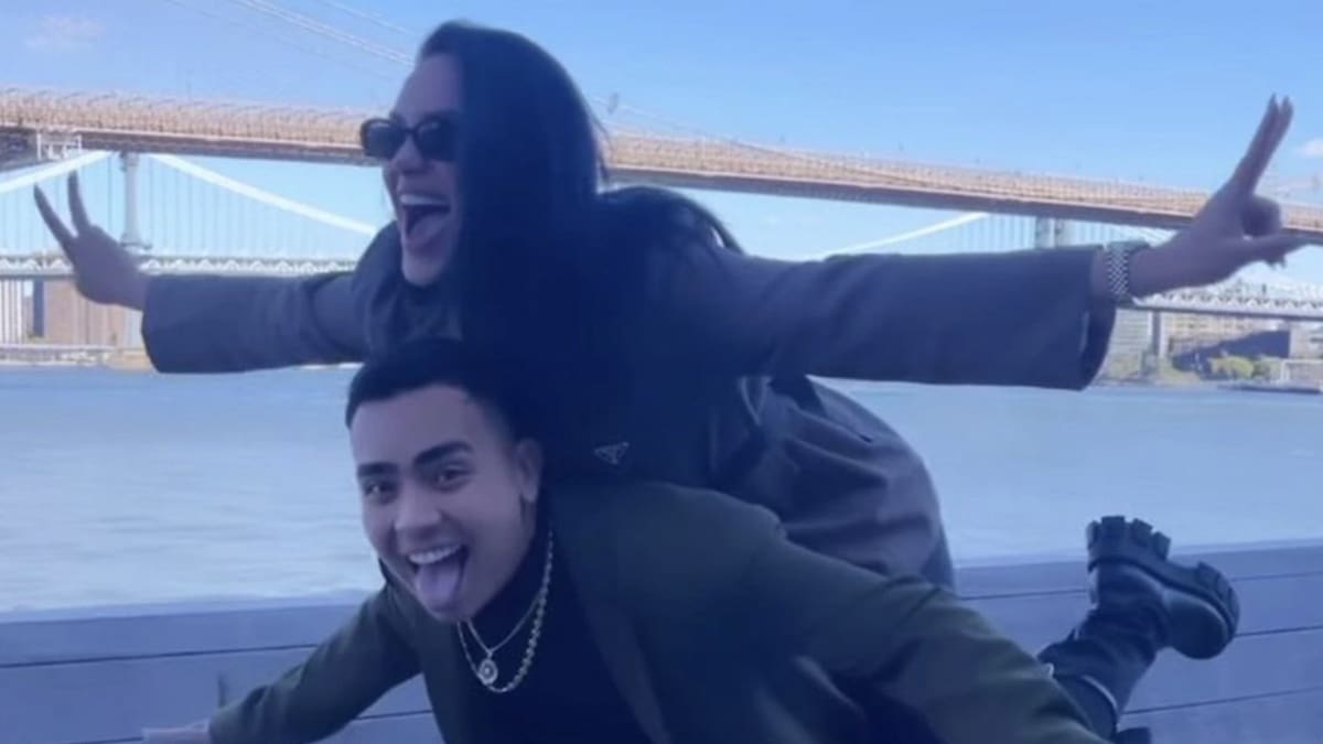 El paseo en helicóptero que se dio Andrea Valdiri en Nueva York