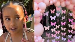 Así fue la fiesta temática de mariposas de Dream Kardashian