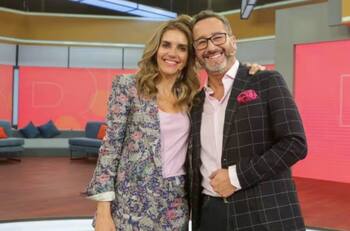 El especial gesto que tuvieron las hijas de María Luisa Godoy con Eduardo Fuentes en el Festival del Huaso de Olmué