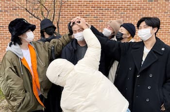 Jin comenzó su servicio militar: así lo despidieron sus compañeros de BTS