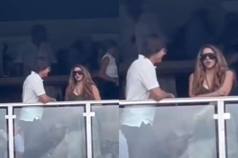 Shakira y Tom Cruise.