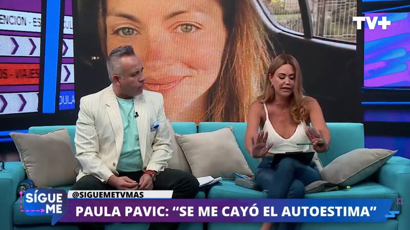 Daniella Campos criticó a Marcelo Ríos en "Sígueme".