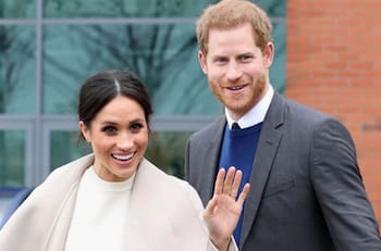 Reviven el video de Meghan Markle consolando al príncipe Harry