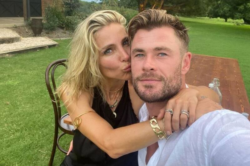 Chris Hemsworth y Elsa Pataky Los actores han sido criticados por la forma en que celebraron el cumpleaños de sus gemelos. - Créditos: Instagram @chrishemsworth