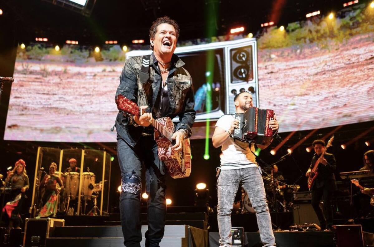 El sorpresivo encuentro de Carlos Vives y Marc Anthony en México