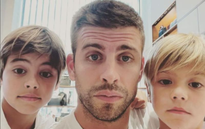 Gerard Piqué y sus hijos Gerard Piqué y sus hijos - Créditos: Captura de Pantalla