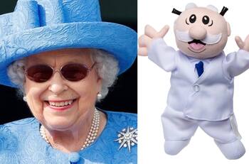 VIDEO: Dejan Dr. Simi de peluche en ofrenda a la Reina Isabel II