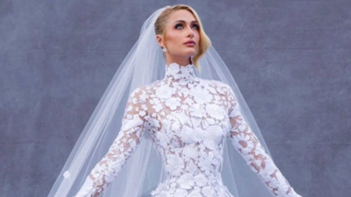 Paris Hilton y los lujosos outfits que utilizó en su boda de ensueño