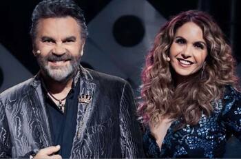 Hijo de Lucero y Mijares se roba las miradas en concierto de sus papás