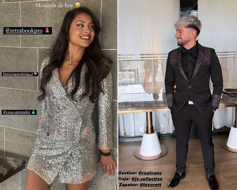 Viviana Acevedo y Bambino se lucieron con sus outfits. Créditos: Instagram