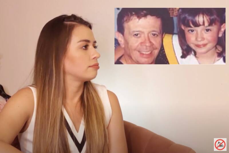Leslie López reveló el motivo por el qué no estuvo en el funeral de su papá, Xavier López "Chabelo" - Créditos: Youtube