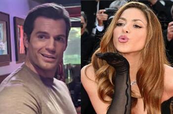 Video: Henry Cavill mirando a Shakira como un fan más se viraliza