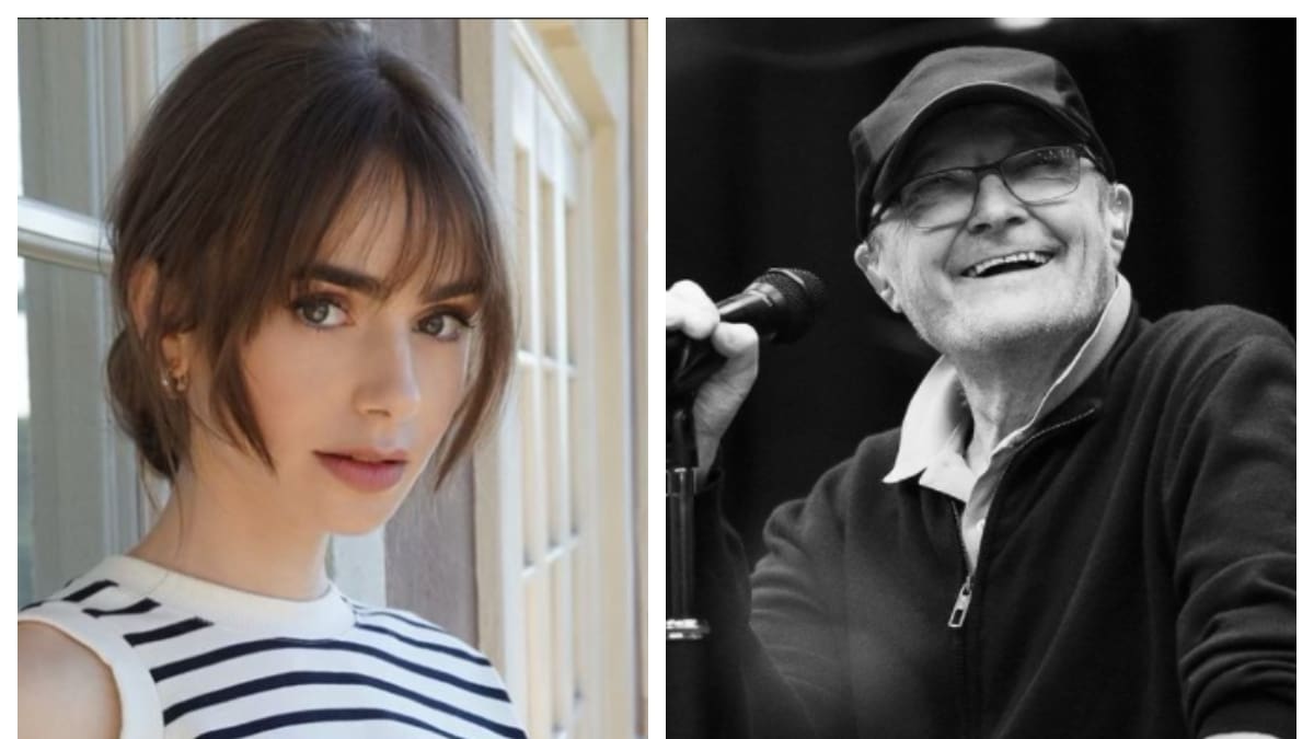 Así felicitó Lily Collins a su padre, Phil Collins por su cumpleaños 72