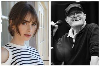 Así felicitó Lily Collins a su padre, Phil Collins por su cumpleaños 72