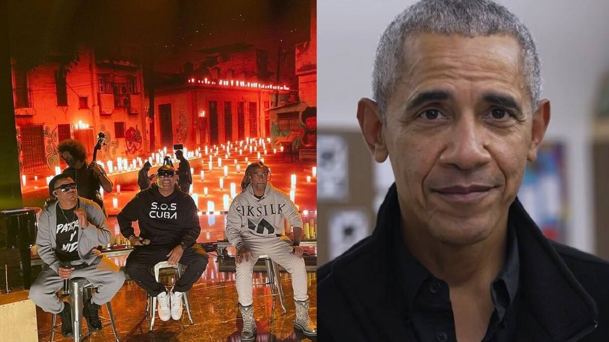 "Usted si tiene buen gusto musical": Barack Obama destaca a "Patria y Vida" en su playlist y Gente de Zona agradece el reconocimiento