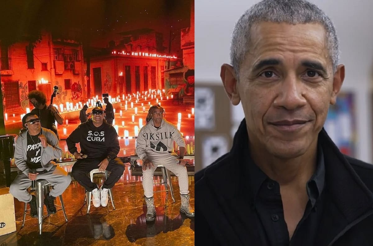 "Usted si tiene buen gusto musical": Barack Obama destaca a "Patria y Vida" en su playlist y Gente de Zona agradece el reconocimiento