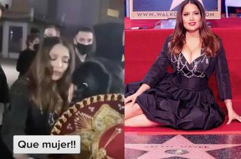 "Gracias por el amor": Salma Hayek enternece con detalle para una niña fan