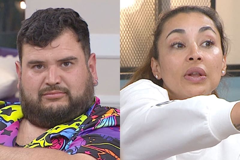 Arenita lanza duras críticas contra Otakin en un cara a cara.
Foto: Mega