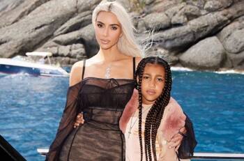 Kim Kardashian publica fotos inéditas de su viaje con North West por Italia