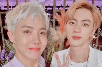Jin de BTS le dio un tierno regalo a J-hope por su cumpleaños