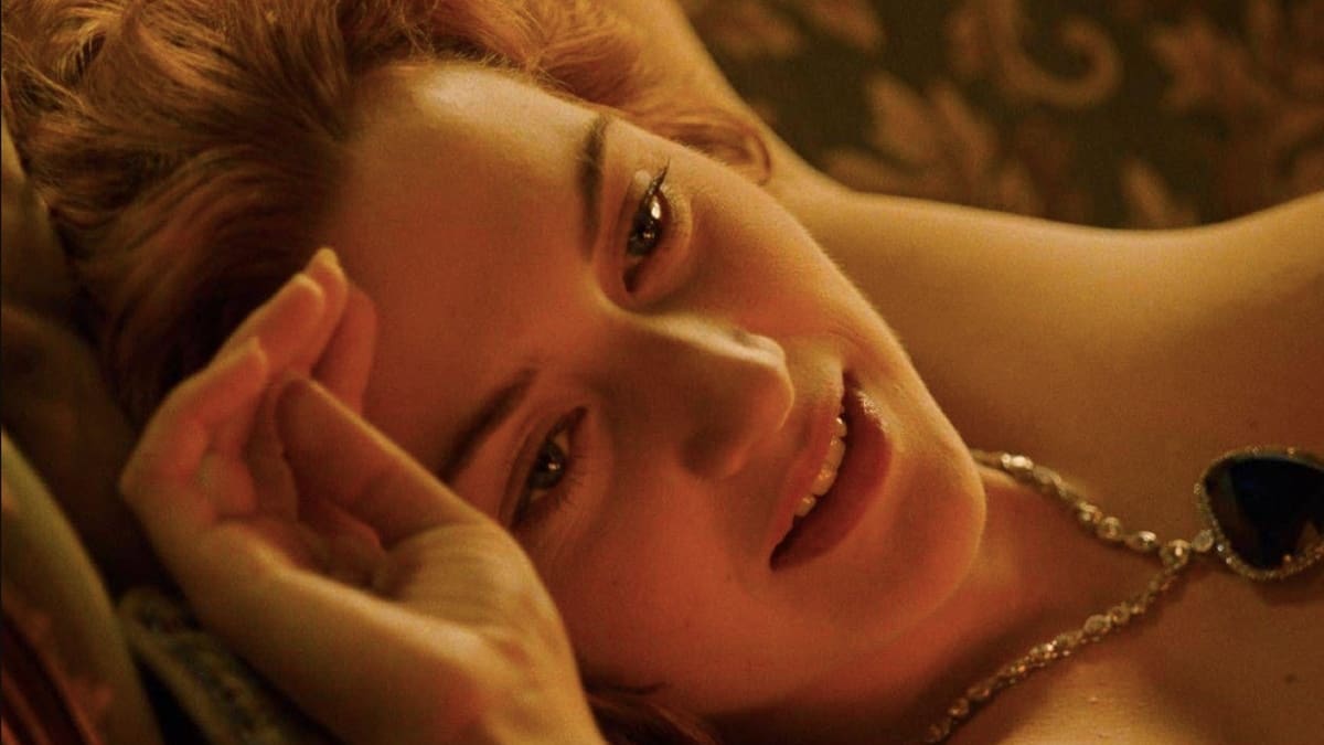 ¿Realmente Kate Winslet posó sin ropa para el dibujo de Jack en Titanic?